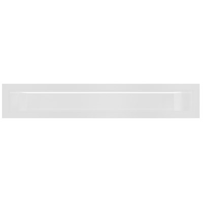 Вентиляционная решетка Kratki LUFT 90х400 белая - фото 14805