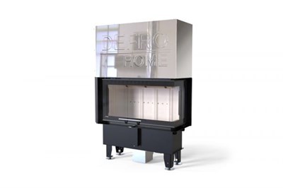 Каминная топка DEFRO HOME INTRA SM BP G SLIM, 6 кВт, 683/478/352мм, угловое стекло справа, гильотина 5037 - фото 15356