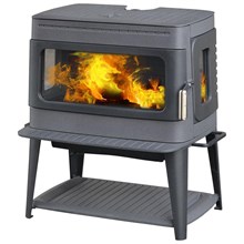 Чугунная печь AUTHENTIC 50, эмалированная, серая 4358