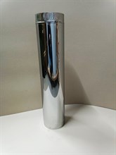 Труба-термо D 120/220 мм, L 0.5 м, нерж.304 толщ.0,8мм/нерж.430 толщ.0,5мм (ДымоходСтрой) 4526