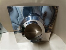 Кровельная проходка с юбкой D280-300  угол 36-45гр. нерж (ДымоходСтрой) 4545