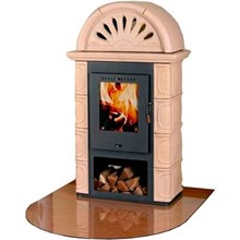 Дровяная печь BORGHOLM CERAMIC PLUS, капучино (Thorma) 6700