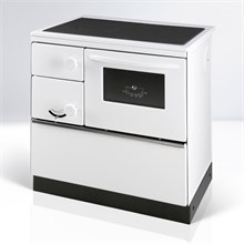 Дровяная печь-плита OKONOM75/FIKO DELUXE, правая, белый (Thorma) 6736