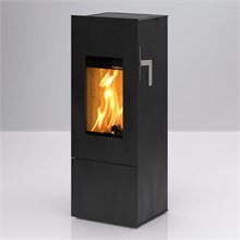 Дровяная печь STAVANGER Steel, чёрный (Thorma) 6770