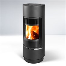Дровяная печь ATIKA STEEL, чёрный (Thorma) 6776