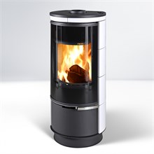 Дровяная печь ANDORRA PLUS CERAMIC, белый (Thorma) 6792