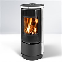 Дровяная печь ANDORRA EXTRA CERAMIC, белый (Thorma) 6793