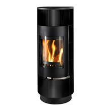 Дровяная печь ATIKA PLUS CERAMIC, чёрный, с аккумулирующими камнями (Thorma) 6820