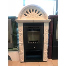 Дровяная печь BORGHOLM CERAMIC PLUS, слоновая кость (Thorma) 6699